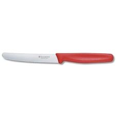 Кухонний ніж Victorinox Standard Tomato&Table, 11 см, з черв. ручкою
