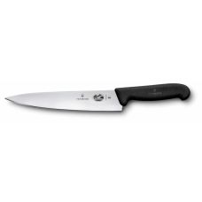 Кухонный нож Victorinox Fibrox Carving, 28 см, с черн. ручкой