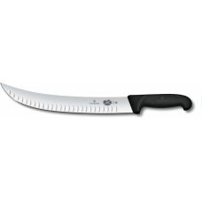 Кухонний ніж Victorinox Fibrox Butcher Vx5.7323.31, 31 см, з чорн. ручкою