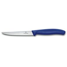 Кухонный нож Victorinox SwissClassic Steak Vx6.7232.20, 11 см, с син. ручкой