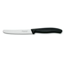 Кухонный нож Victorinox SwissClassic Tomato&Table, 11 см, с черн. ручкой