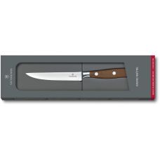 Кухонный нож Victorinox Grand Maitre Wood Steak, 12 см, с дерев. ручкой, в подарочной упаковке