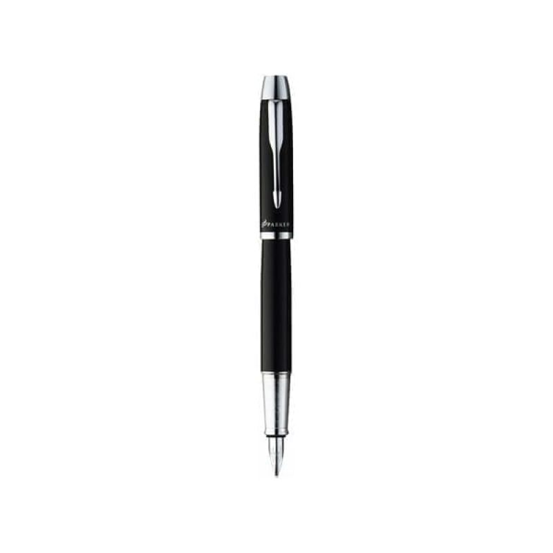 Ручка перьевая Parker IM Black CT FP M 20 312B хром.