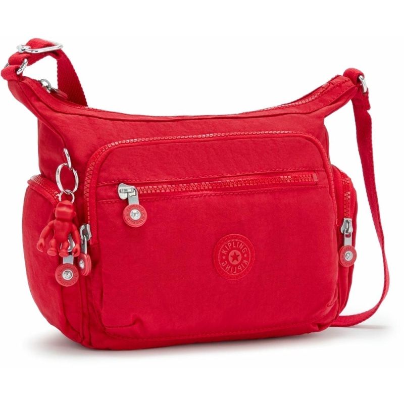 Сумка Kipling Basic Gabbie S Red Rouge жіноча наплічна Черв. (7л) (29x22x16,5см)