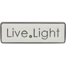 Значок Kipling Style-It Live Light Pin New White (3x1x0,15см)