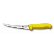 Кухонный нож Victorinox Fibrox Boning Flex Vx5.6618.15, 15 см, с желт. ручкой