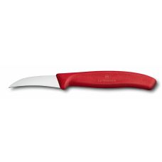 Кухонный нож Victorinox SwissClassic Shaping, 6 см, с красн. ручкой