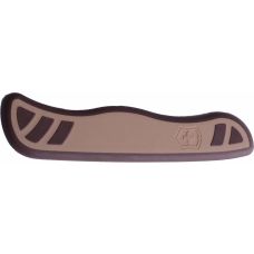 Накладка на ніж Victorinox V+ передня, 111 мм, бежева з коричневим