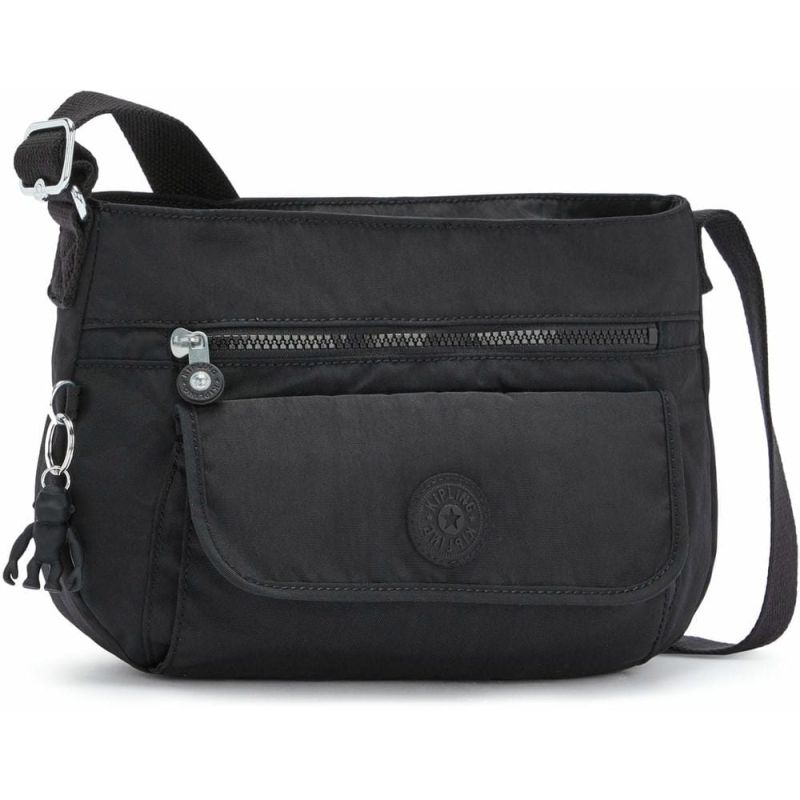 Сумка Kipling Basic Syro Black Noir жіноча наплічна Чорн. (8л) (31x22x12,5см)