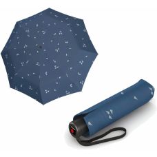 Зонтик складний Knirps A.200 Medium Duomatic 2Fly Blue