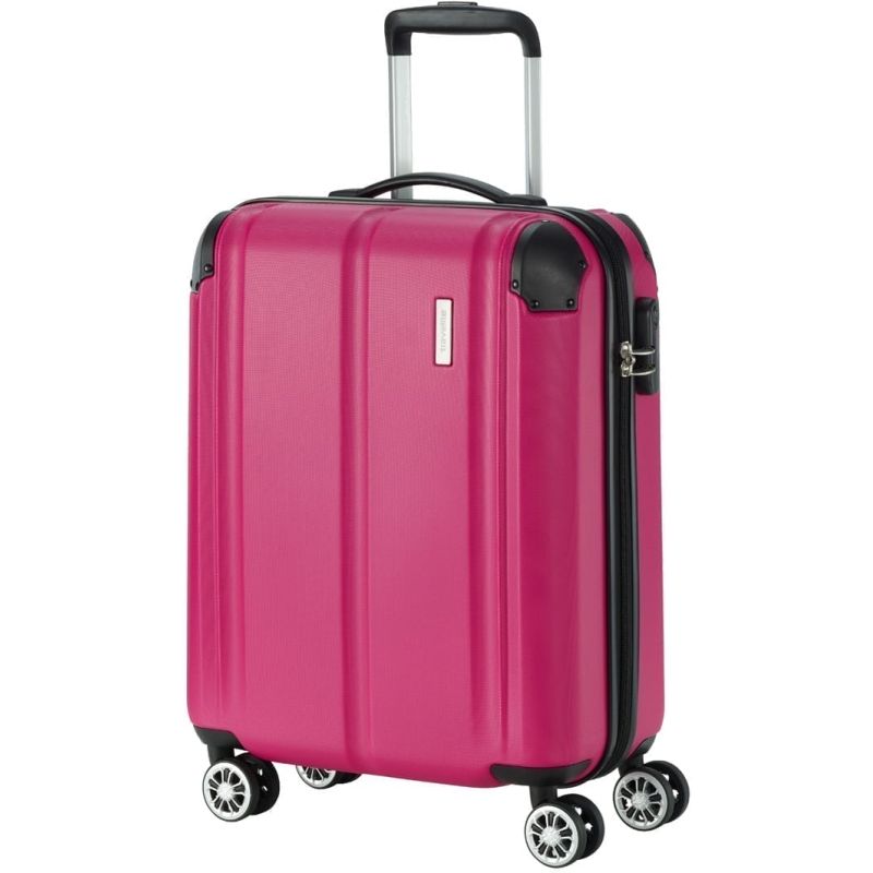 Валіза Travelite City на 4 колесах S Рож. (40л,3,1кг) (40x55x20см)