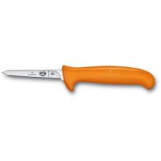 Кухонный нож Victorinox Fibrox Poultry 5.5909.08S, Small 8 см, с оранж. ручкой 