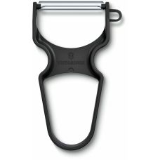 Овощечистка Victorinox Rapid прямое лезвие, 109x65x13 мм, черная, коробка