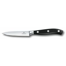 Кухонный нож Victorinox Grand Maitre Carving Vx7.7203.10G, 10 см, с черн. ручкой, в подар.упак.