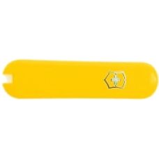 Накладки ручки ножа Вікторінокс перед. yellow with Logo (58мм)