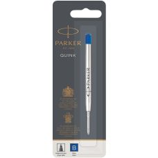 Стержень шариковый Parker QuinkFlow 10 233BLU син. блистер