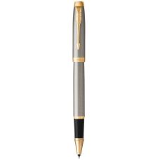 Ручка-роллер Parker IM 17 Brushed Metal GT RB 22 222 позол. 