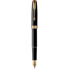 Ручка перова Parker Sonnet 17 Black Lacquer 86015 позол.