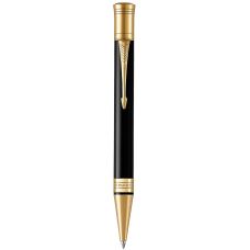 Ручка шариковая Parker Duofold Classic Black GT BP 92 032, позол.