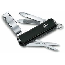 Ніж Victorinox NailClip 580 65мм/8функ/чорний