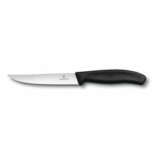 Кухонный нож Victorinox SwissClassic Steak&Pizza, 12 см, с черн. ручкой