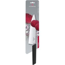 Кухонный нож Victorinox Swiss Modern Carving, 20 см, с черн. ручкой, блистер