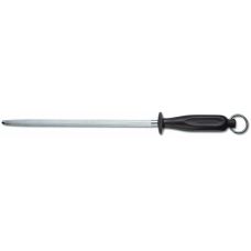 Точилка/мусат Victorinox Kitchen 27 см, круг, medium, с черн. ручкой