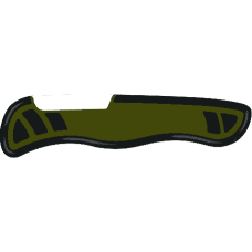 Накладка на ніж Victorinox задня, 111 мм, зелена з чорним