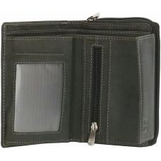 Портмоне Enrico Benetti Leather верт. з відділ. для документів Чорн. (13x9,5x4см) Портмоне Enrico Benetti Leather верт. з відділ. для документів Чорн. (13x9,5x4см)