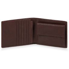 Портмоне Піквадро Brief Т.Кор. з відділ. для монет із RFID захистом (12x9,5x2)