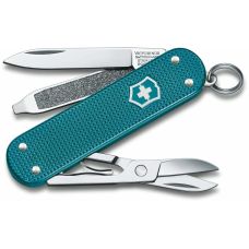 Нож Victorinox Classic SD Alox Colors Wild Jungle Vx0.6221.242G 58 мм/5 функций/бирюз.