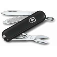Нож Victorinox Classic SD Colors Dark Illusion Vx0.6223.3G 58 мм/7 функций/черн.