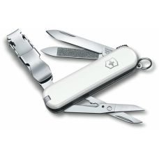 Ніж Victorinox NailClip 580 лезо 65мм/8функ/білий