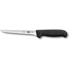 Кухонний ніж Victorinox Fibrox Boning 5.6403.15, 15 см, з чорн. ручкою