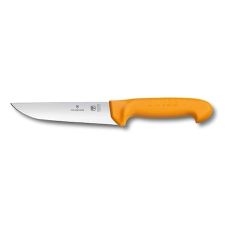 Кухонный нож Victorinox Swibo Butcher Wide Vx5.8421.14, 14 см, с желт. ручкой