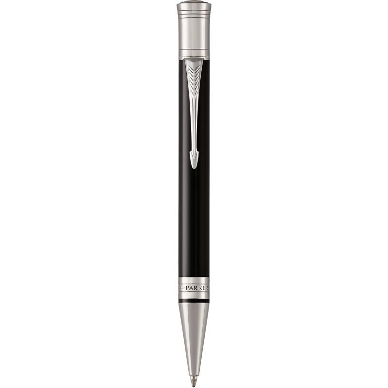 Ручка шариковая Parker Duofold Classic Black 92 132 хром Ручка шариковая Parker Duofold Classic Black 92 132 хром