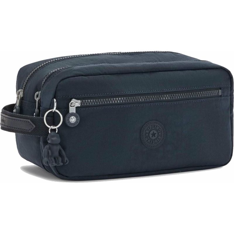 Несесер Kipling Basic Agot Blue Bleu 2 із двома відділами. Син. (26x14x14, 5см)