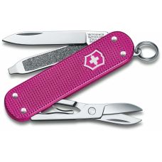 Ніж Victorinox Classic SD Alox Colors Flamingo Party Vx0.6221.251G 58 мм/5 функцій/рож.