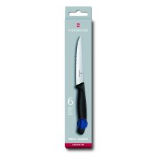 Набор кухонный Victorinox SwissClassic Steak Gift Set 11 см/серрейт, с син. ручкой, 6 ножей, коробка
