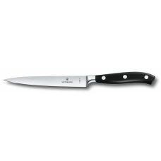 Кухонный нож Victorinox Grand Maitre Carving, 15 см, с черн. ручкой, в подарочной упаковке