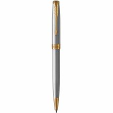 Ручка шариковая Parker Sonnet 17 Stainless Steel 84 132 позол.