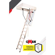 Сходи на горище Oman Komfort (120х70) H280