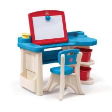 Дитячий стіл для творчості "ART DESK REFRESH" зі стільчиком, 92х97х41см Дитячий стіл для творчості "ART DESK REFRESH" зі стільчиком, 92х97х41см