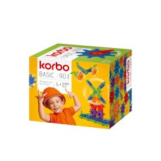 Набір для творчого конструювання KORBO "Basic", 90 деталей