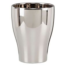 Орхидейница MIRROR SILVER, керамика, 17