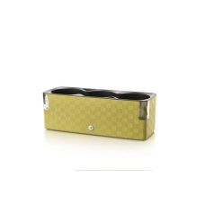 Квітник зі зрошувальною системою Cobble Trio, 40x14x14 см, світло-зелений