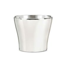 Кашпо для цветов MIRROR SILVER, керамика, 15