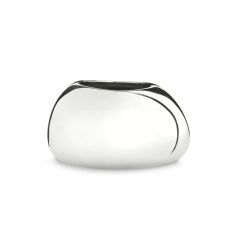 Кашпо для квітів MIRROR SILVER, кераміка, 18", дзеркальний Кашпо для квітів MIRROR SILVER, кераміка, 18", дзеркальний