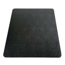 Защитный коврик для пола Black 92х122см черный прямоугольный