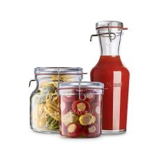 Набір банок з бугельним замком, Lock-eat, 3 шт/уп (0,75 л., 1 л., 1,5 л.) Набір банок з бугельним замком, Lock-eat, 3 шт/уп (0,75 л., 1 л., 1,5 л.)